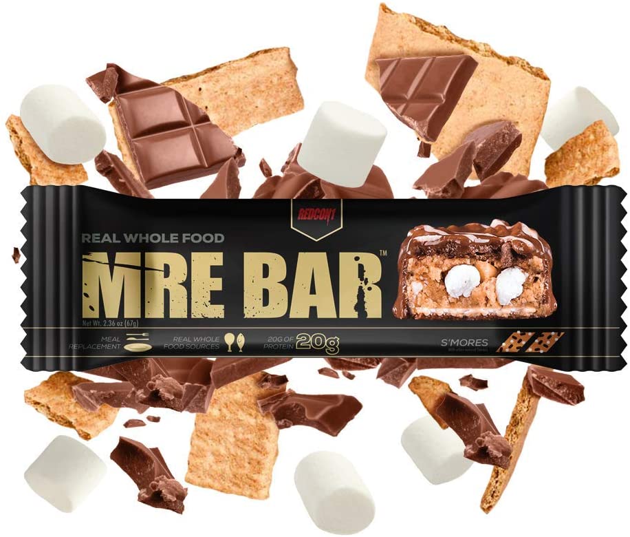 MRE Meal Replacement Bar 67g x 12 Single Bar / S'mores