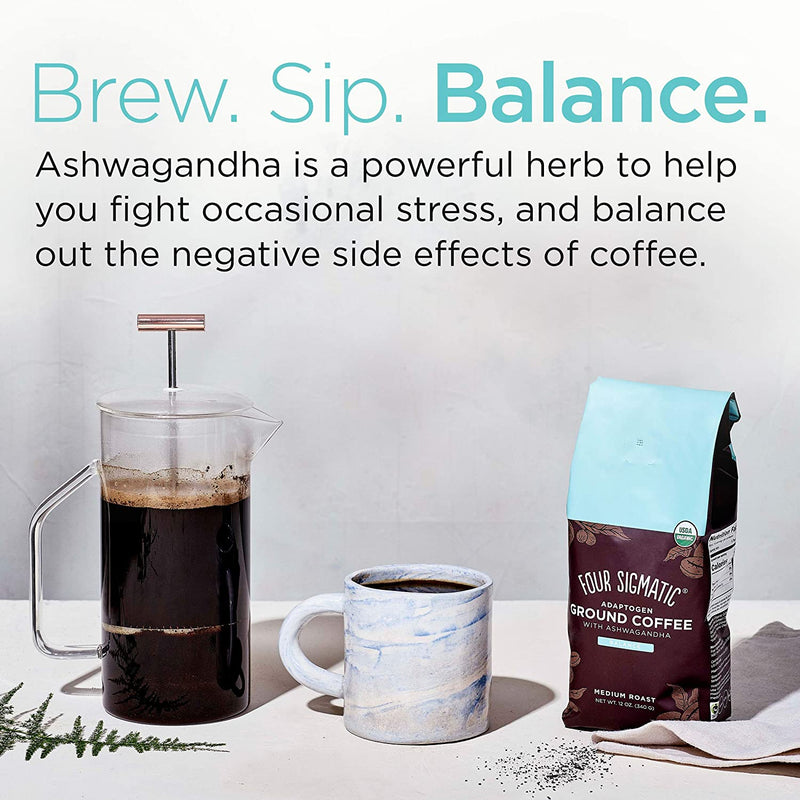 Adaptogen Ground Coffee with Ashwagandha 340g