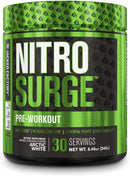 Jacked Factory Nitrosurge - Arctic White 30 servings - - Pre-Workout