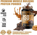 Jacked Factory Authentic ISO 100% Grass-Fed Isolate - Vanilla Ice Cream 30 serving - Protein Powder