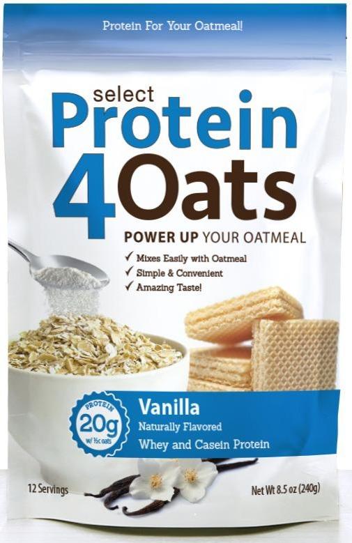 Protein 4 Oats 269g / Vanilla