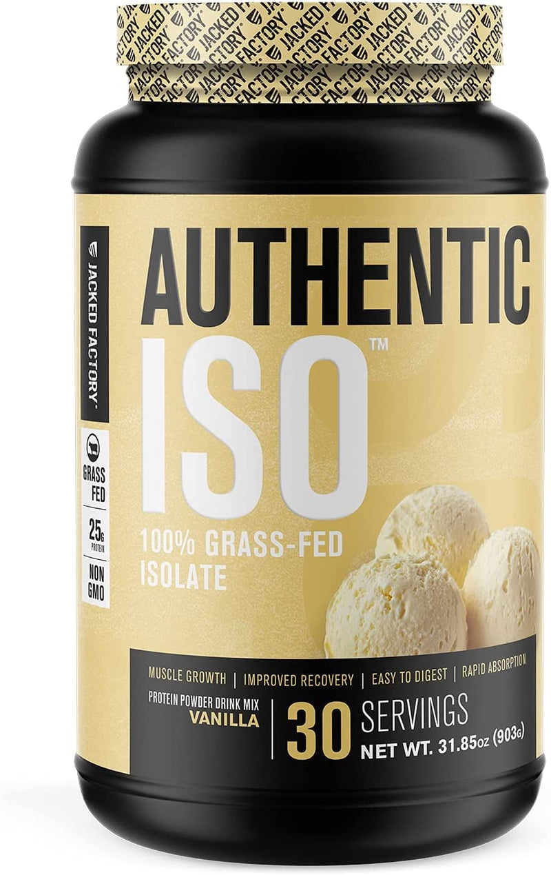 Authentic 100% Grass-Fed Isolate Vanilla Ice Cream / 30 serving