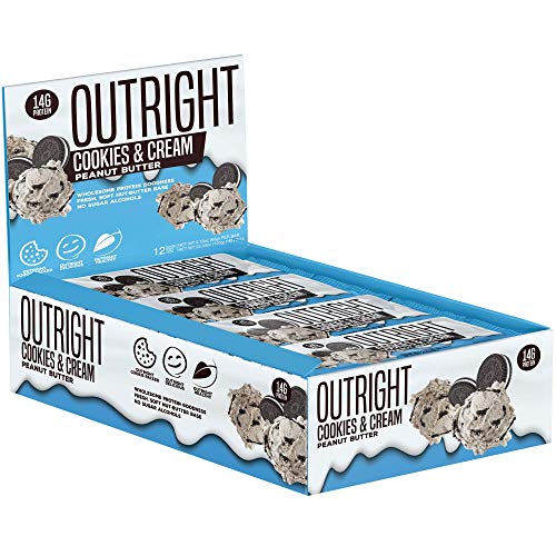 MTS OUTRIGHT PROTEIN BARS COOKIES & CREAM / 12