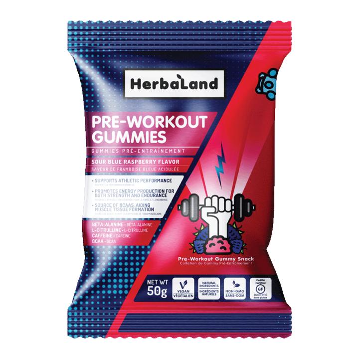 Pre-Workout Fitness Gummies 12x50g 12 / Sour Blue Raspberry