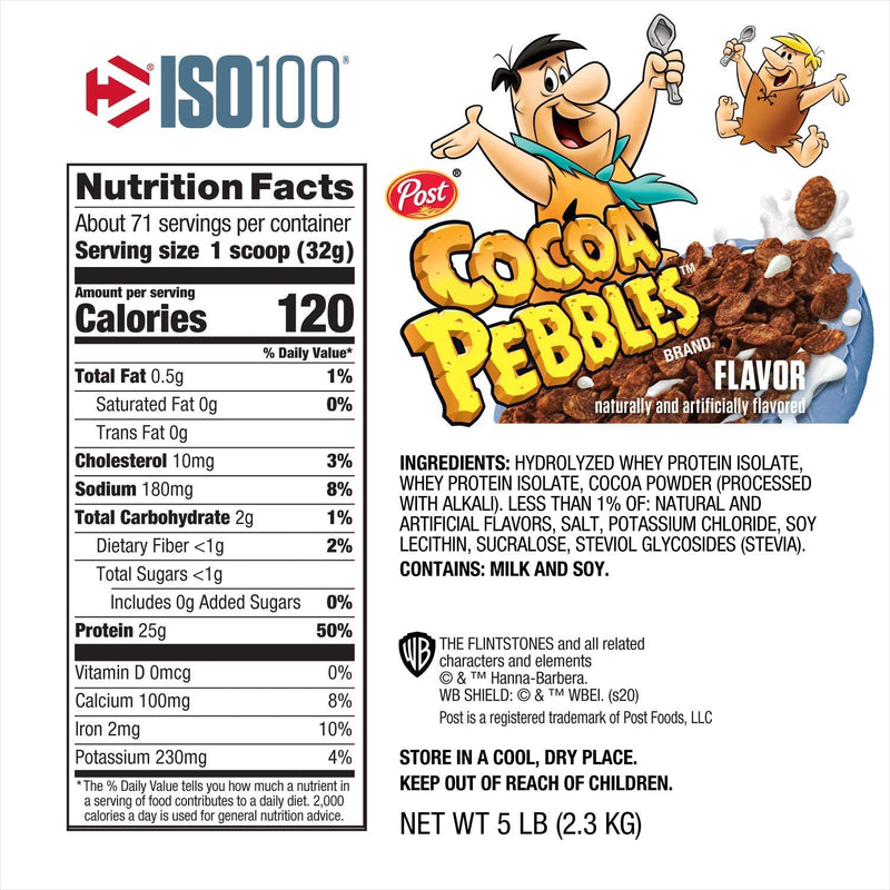Dymatize ISO100 Whey 5lbs / Cocoa Pebbles