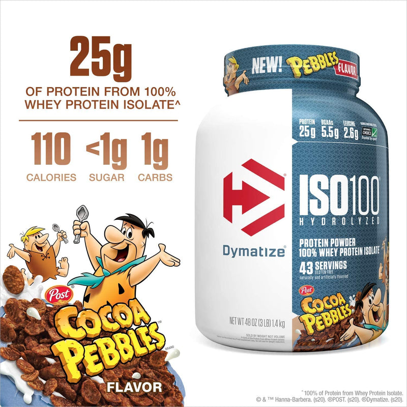 Dymatize ISO100 Whey 3Lb / Cocoa Pebbles
