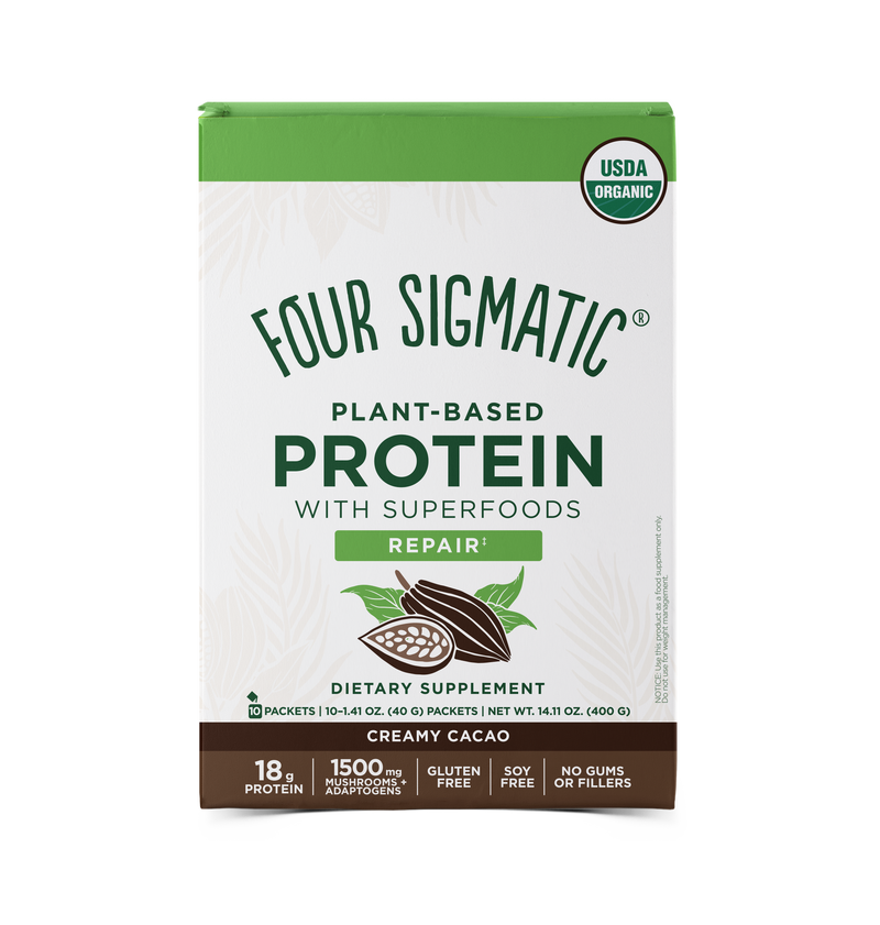 Plant-Based Protein with Superfoods (40gx10) 10 / Creamy Cacao