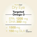 NutraSea Dry Eye Targeted Omega-3 - 200ml Citrus - Omega 3