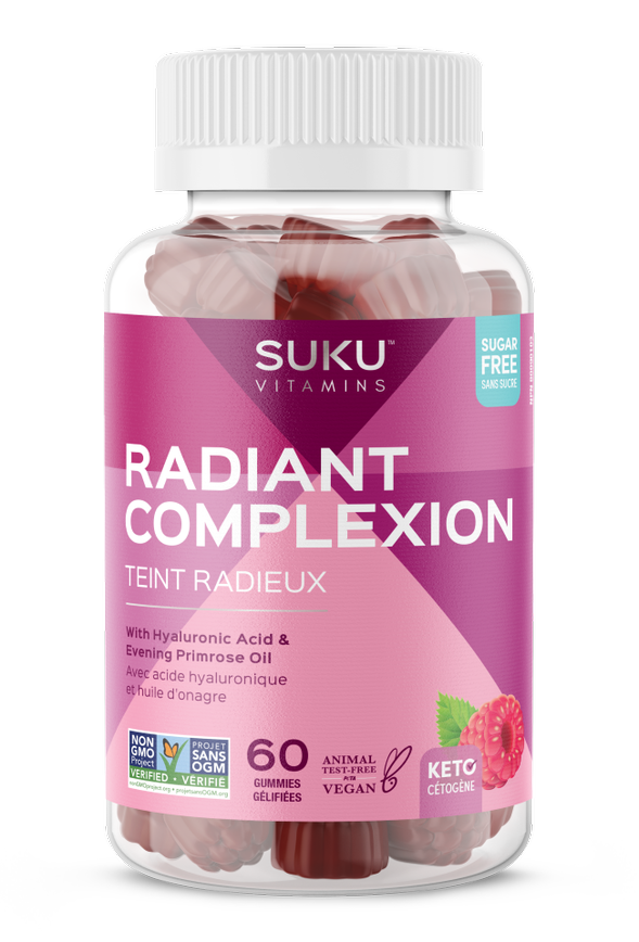 Radiant Complexion Gummies Rich Raspberry / 60