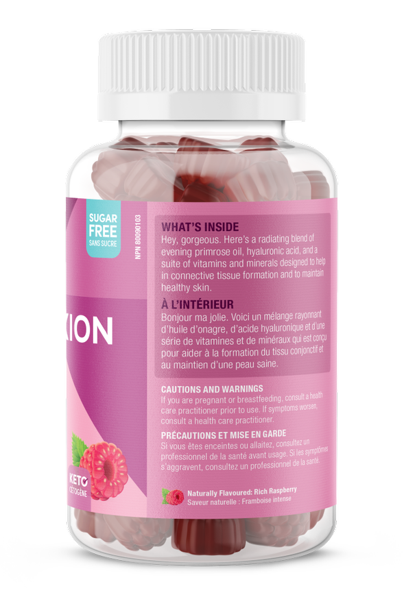 Radiant Complexion Gummies Rich Raspberry / 60