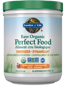 Garden of Life RAW Organic Perfect Food Energizer - 276g Pomegranate - Greens