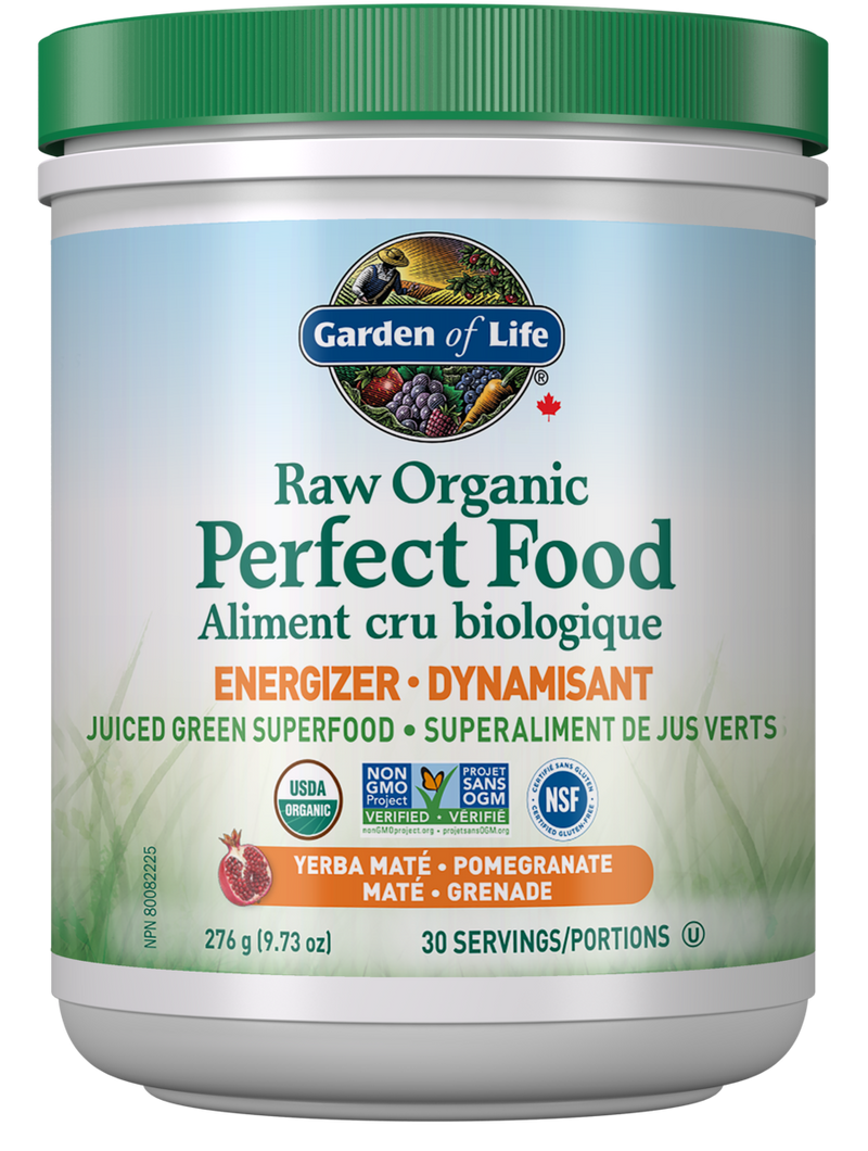 RAW Organic Perfect Food Energizer 276g / Pomegranate / g