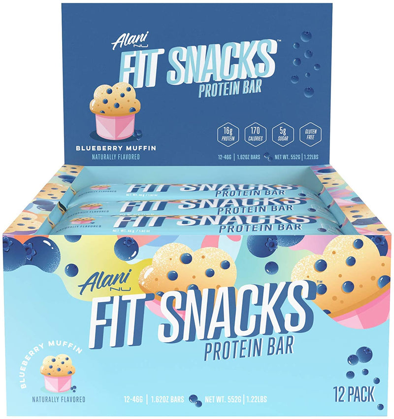 Fit Snack Bar Pack of 12 / Blueberry Muffin