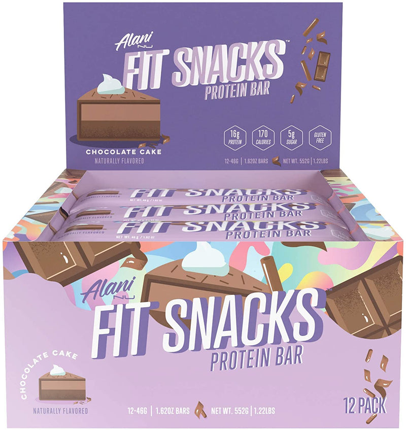 Fit Snack Bar Pack of 12 / Chocolate Cake