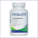 Vitality Trace Minerals + Chlorella 90 vcap - 90 vegetarian capsules - Minerals