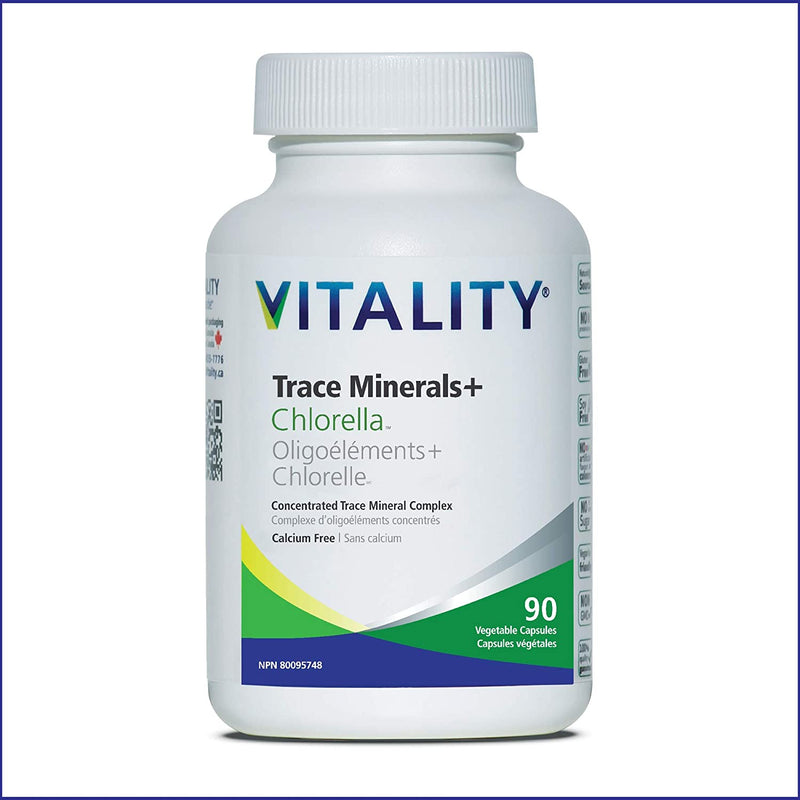 Trace Minerals + Chlorella 90 vcap 90 V Caps