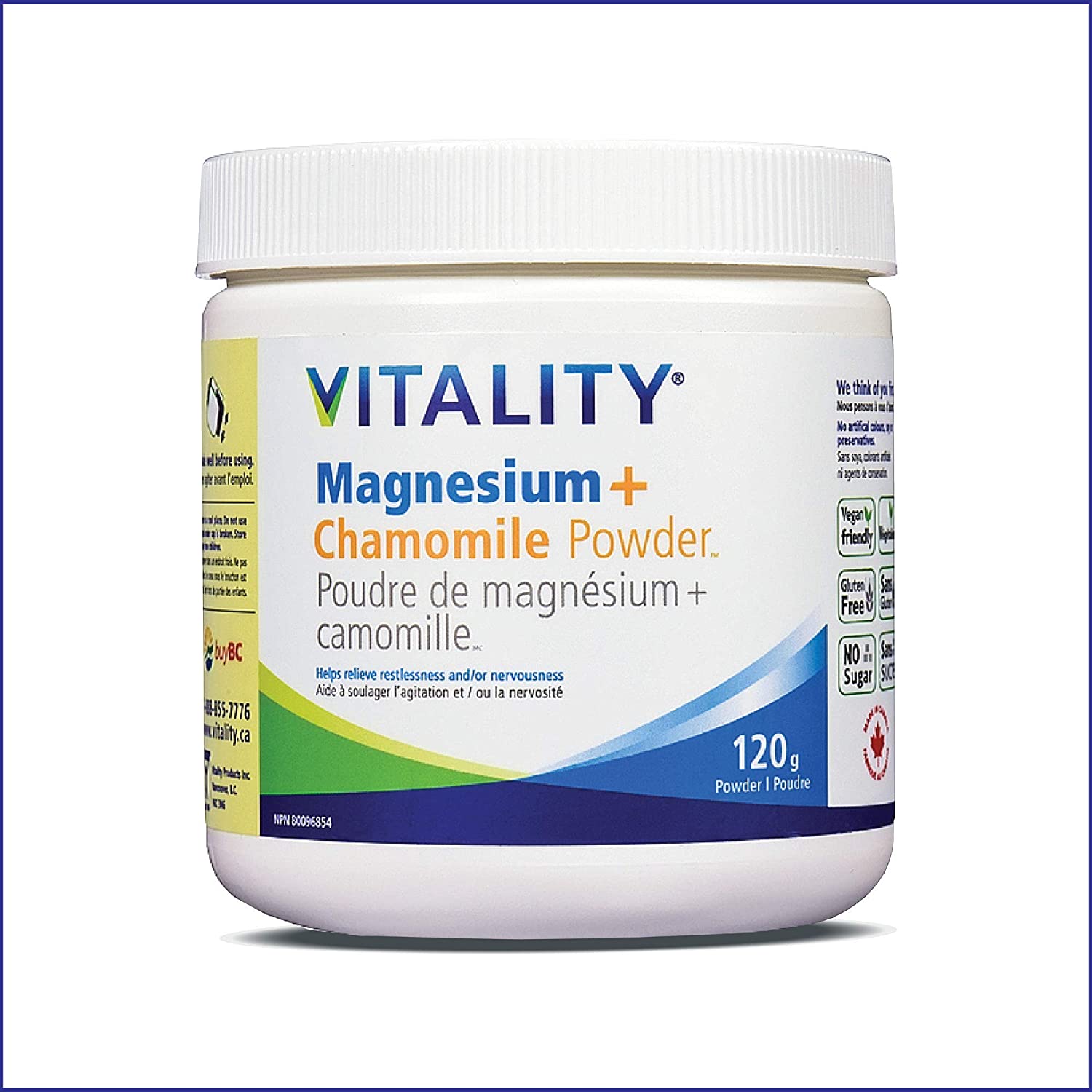 Magnesium + Chamomile Powder 120 g 120g