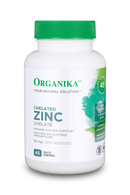 Organika Chelated Zinc 50mg - 45 tablets - Zinc