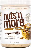 NUTS 'n MORE Powdered Peanut Powder - MAPLE WAFFLE 247g - Spread