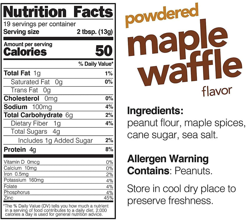 PEANUT POWDER MAPLE WAFFLE / 247g