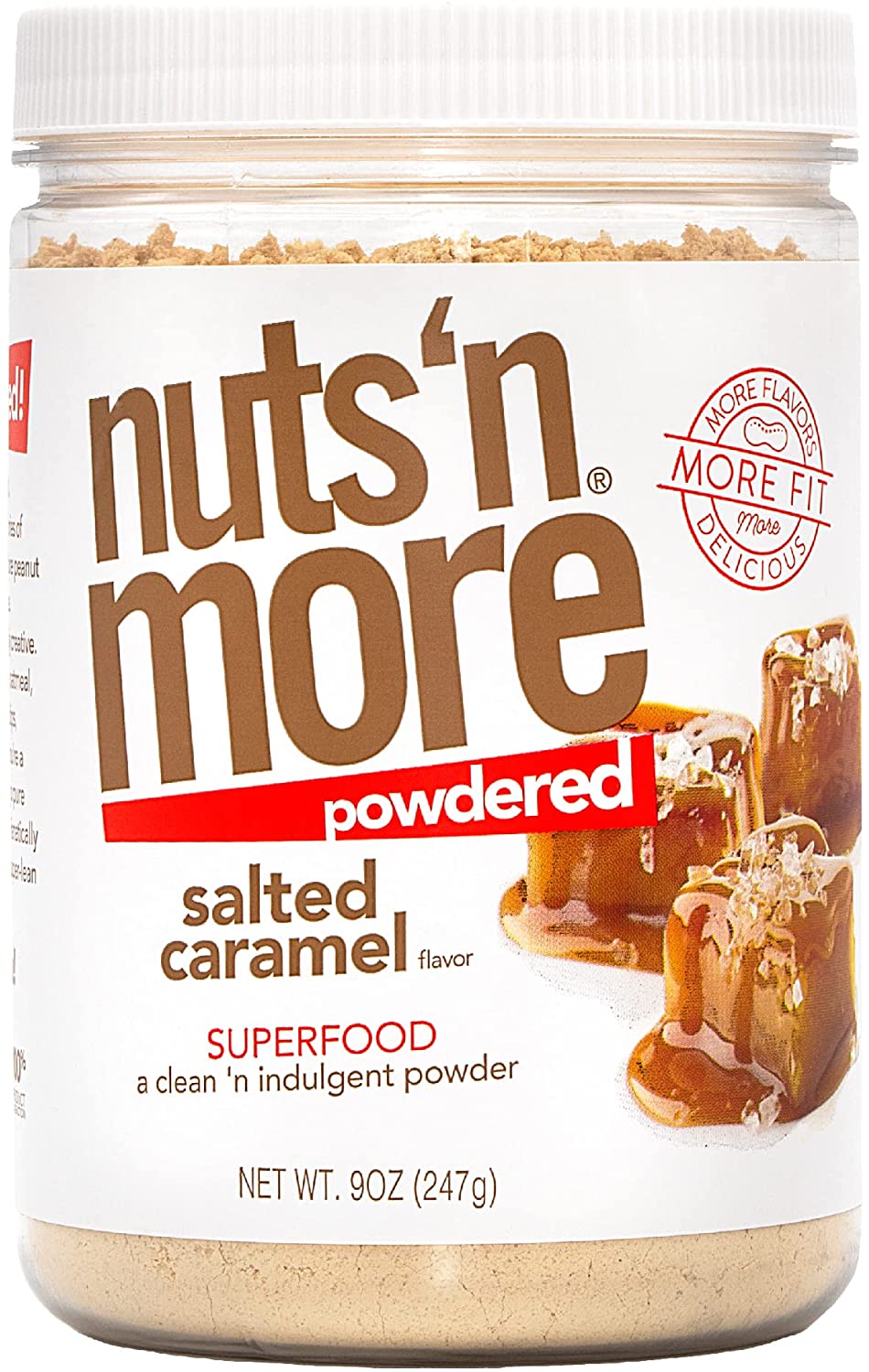 PEANUT POWDER SALTED CARAMEL / 247g