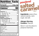 NUTS 'n MORE Powdered Peanut Powder - SALTED CARAMEL 247g - Spread
