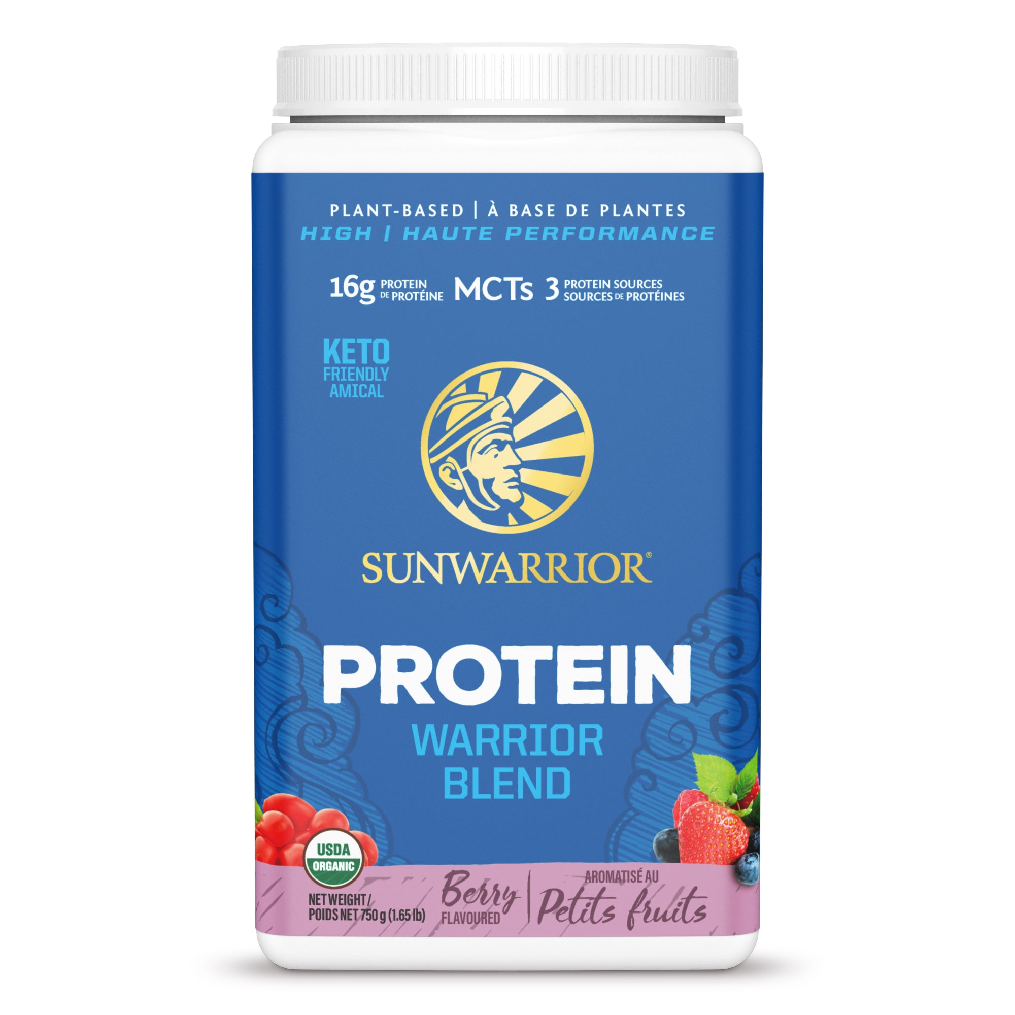 Warrior Blend Protein 750g / Berry