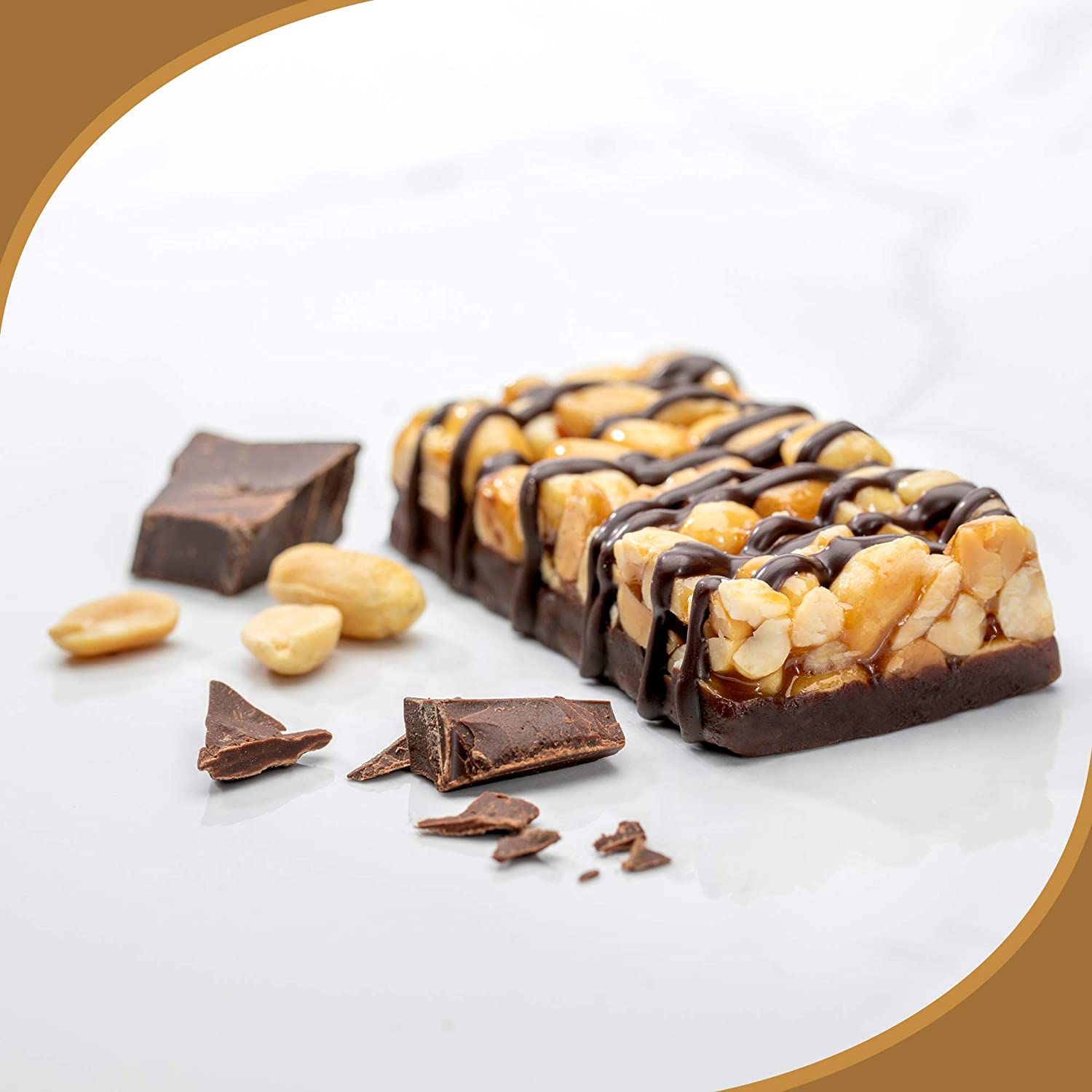Chewy Nutty Protein Bars (12 x 45g) 12 / Peanut Chocolatey