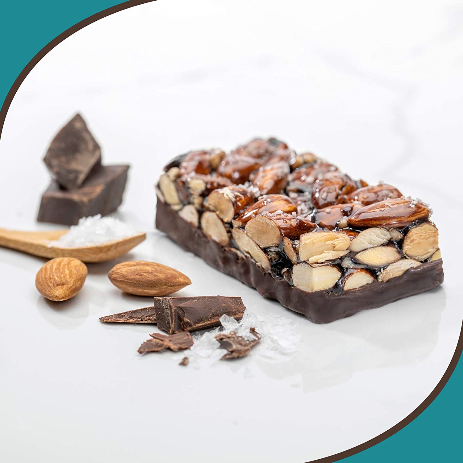 Chewy Nutty Protein Bars (12 x 45g) 12 / Dark Chocolate Sea Salt Almond