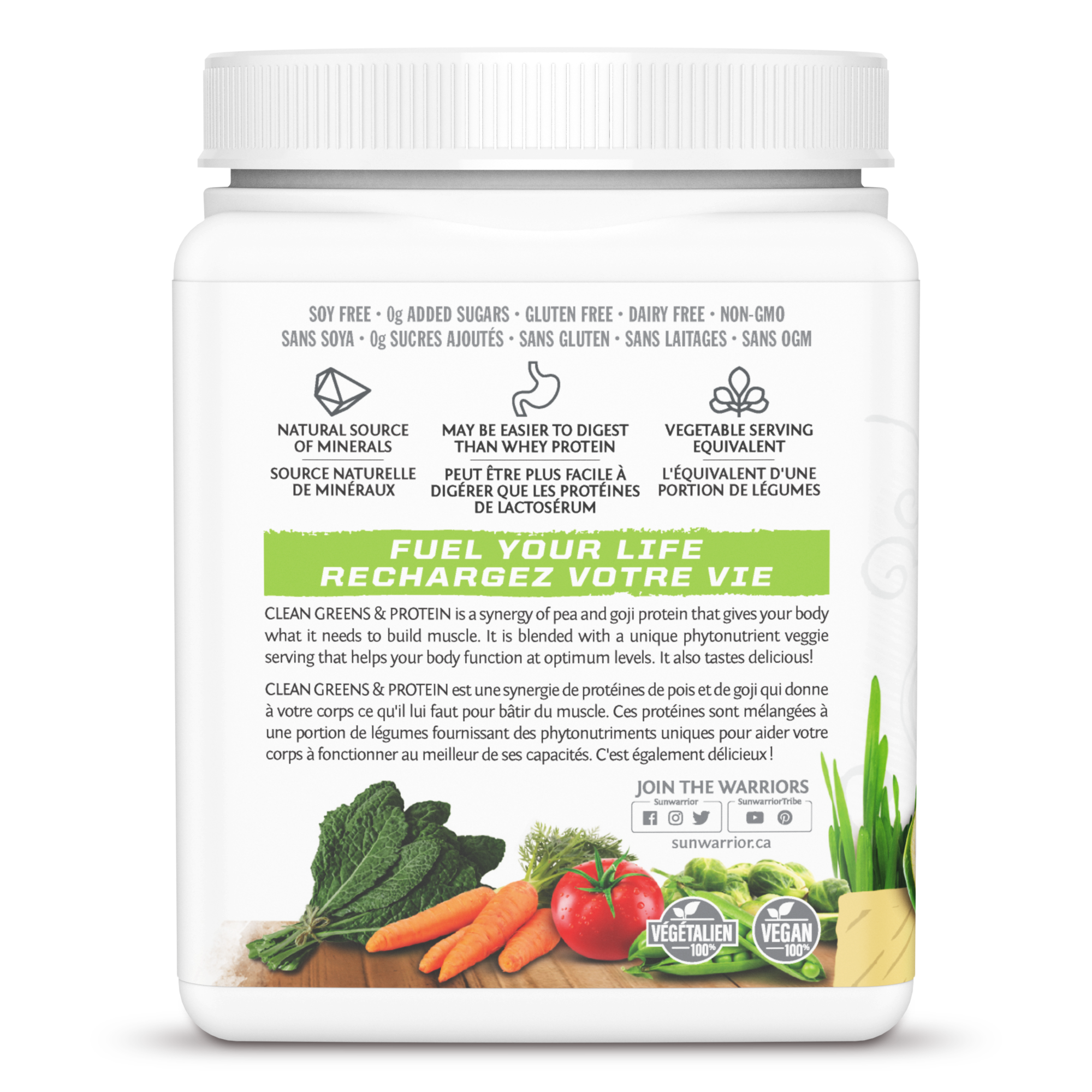 Sunwarrior Clean Greens & Protein