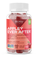 SUKU Vitamins Appley Ever After Gummies - 60 gummies - Apple Cider Vinegar