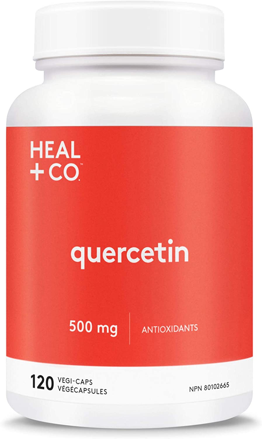 Heal + Co. Quercetin 500mg 120vcap