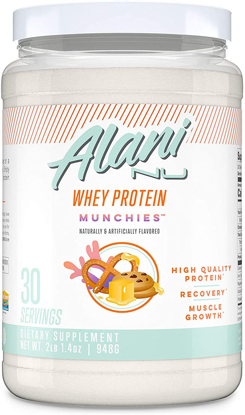 Alani Nu Whey Protein Munchies / 30 Servings