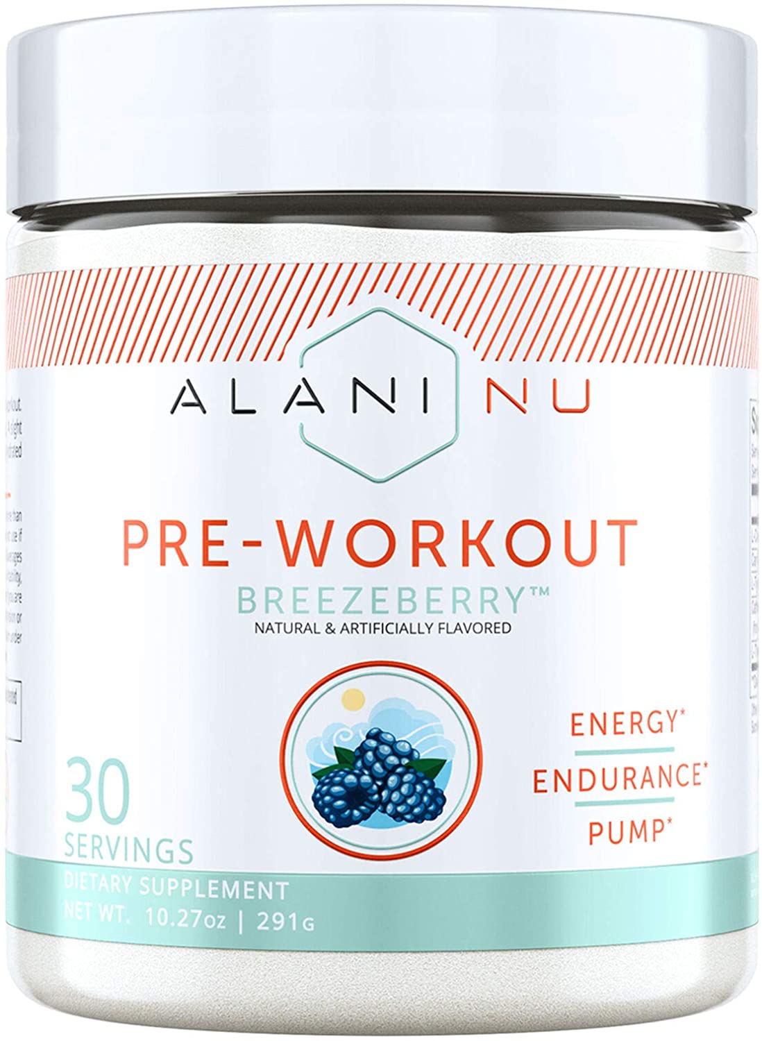 Alani Nu Pre-Workout 300g / Breezeberry