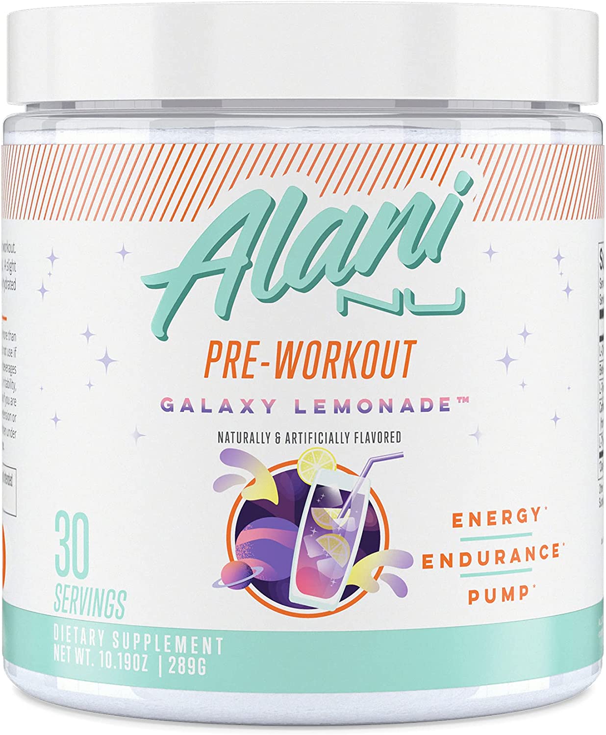 Alani Nu Pre-Workout 300g / Galaxy Lemonade