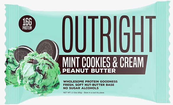 MTS OUTRIGHT PROTEIN BARS MINT COOKIES & CREAM / 60g
