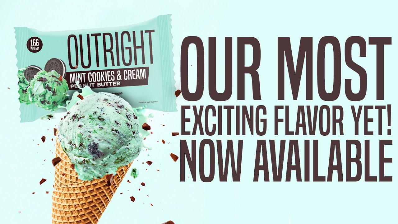 MTS OUTRIGHT PROTEIN BARS MINT COOKIES & CREAM / 60g