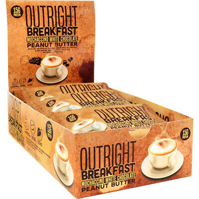MTS OUTRIGHT PROTEIN BARS MOCHACCINO WHITE CHOCOLATE / 12