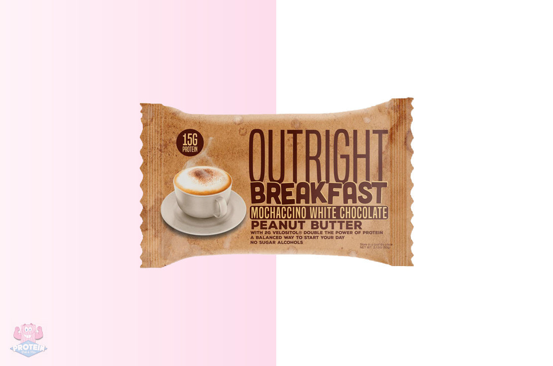 MTS OUTRIGHT PROTEIN BARS MOCHACCINO WHITE CHOCOLATE / 12