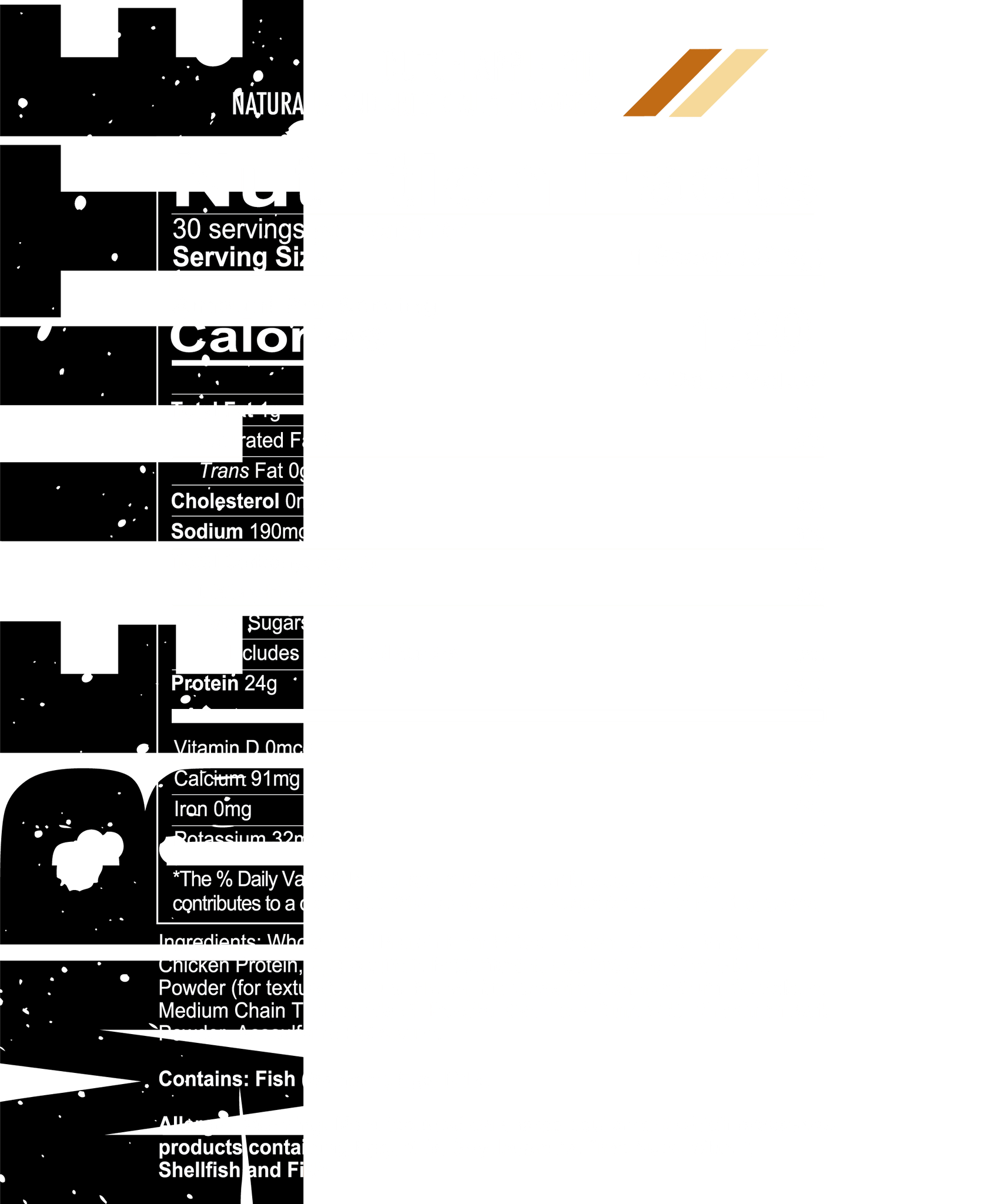 MRE Lite Real Whole Food (Animal Based Protein) 30 Servings 870g / Dutch Apple Pie