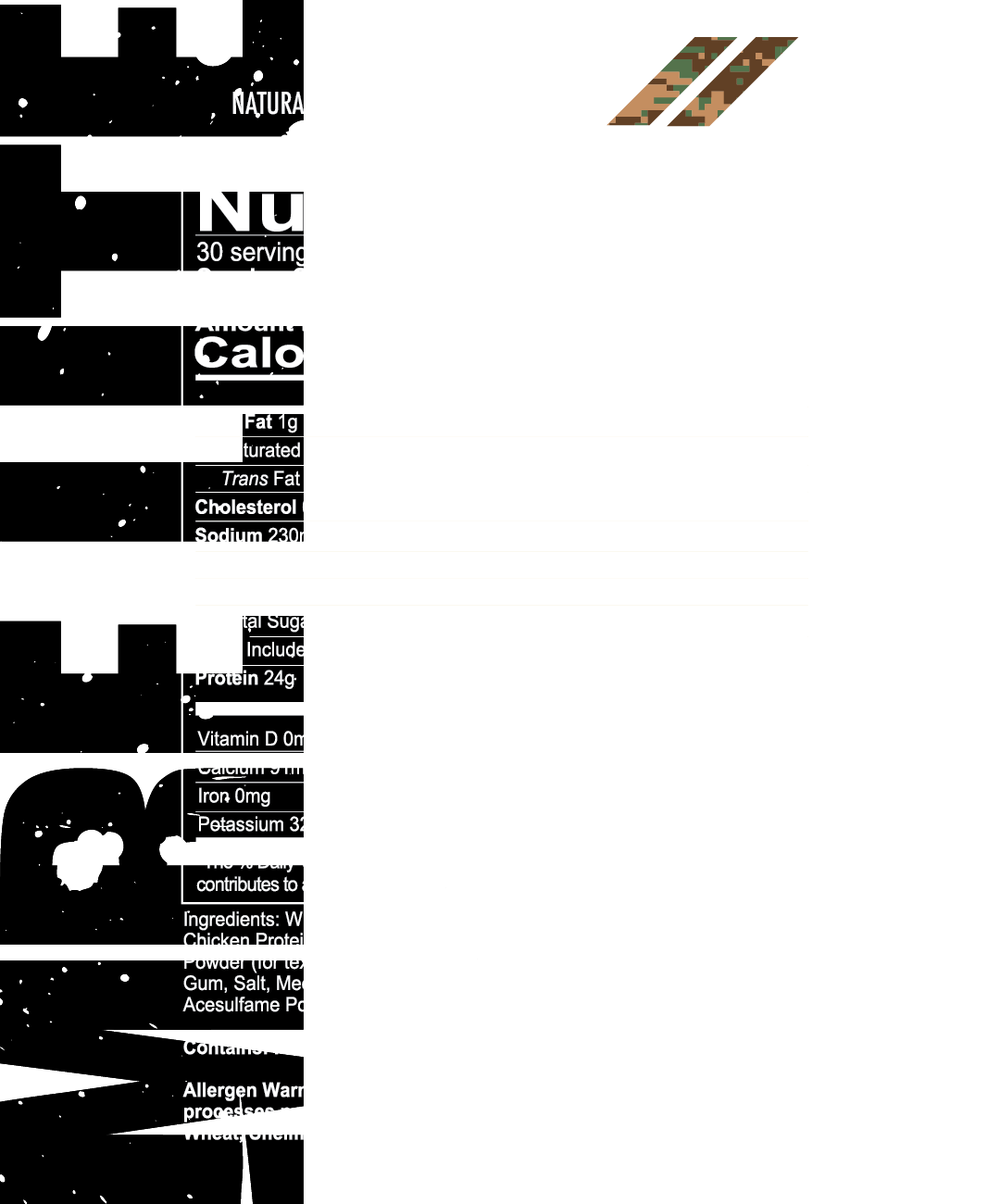 MRE Lite Real Whole Food (Animal Based Protein) 30 Servings 870g / Caramel Macchiato