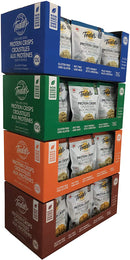Todd's Egg and Lentil Protein Crisp - 12-pack Salt & Vinegar - Protein snacks