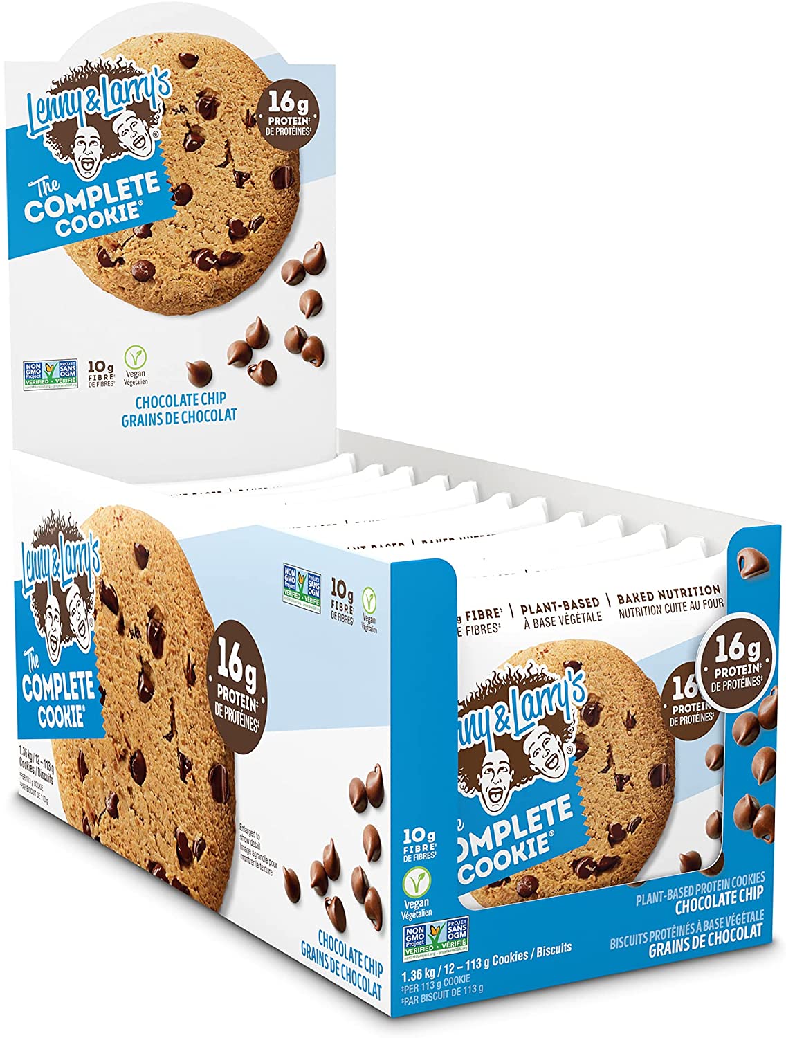Lenny & Larry's Complete Cookie Chocolate Chip / Pack of 12