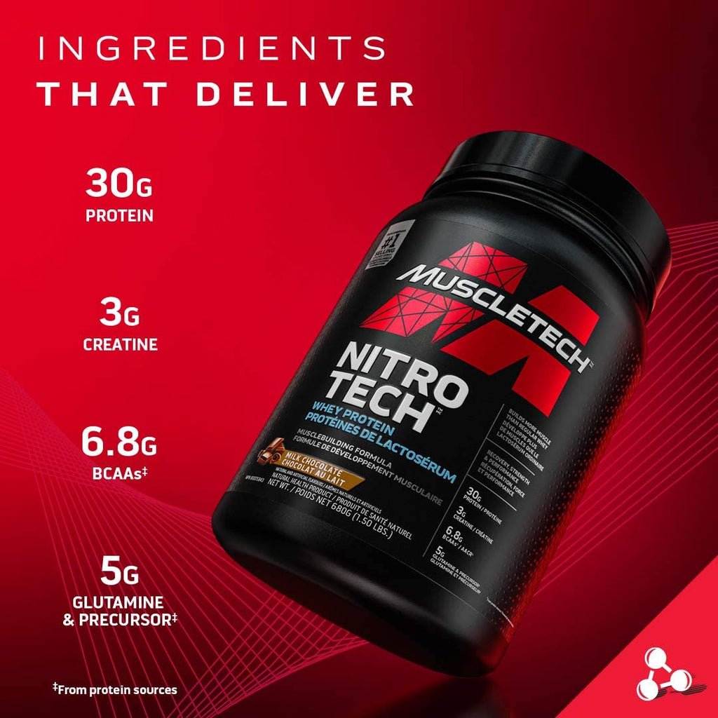 Muscletech Nitro Tech Whey Protein