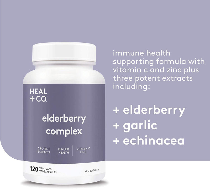 Heal + Co. Elderberry Complex 120vcap