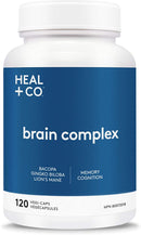 Heal + Co. Brain Complex - 120 vegetarian capsules - Herbals