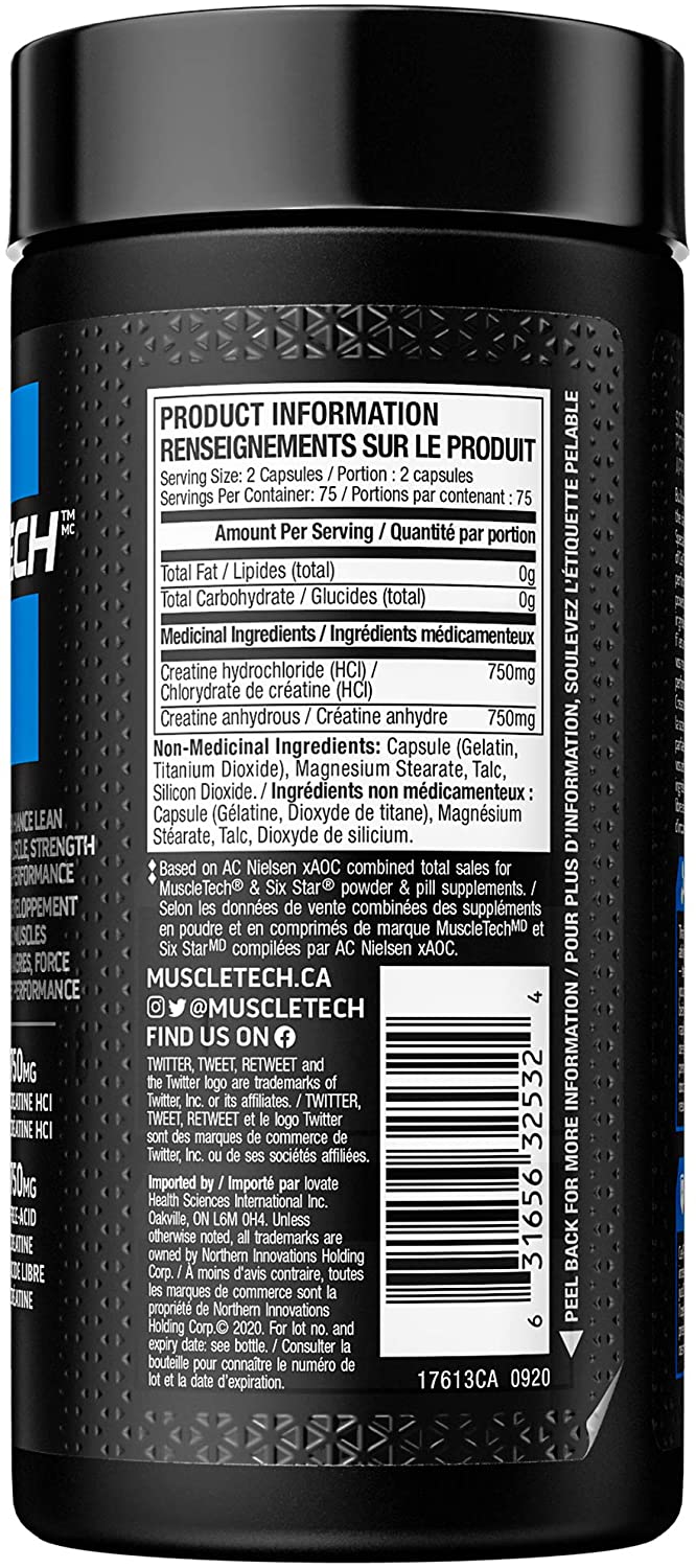 Cell Tech Creactor Advanced Creatine 150 Capsules