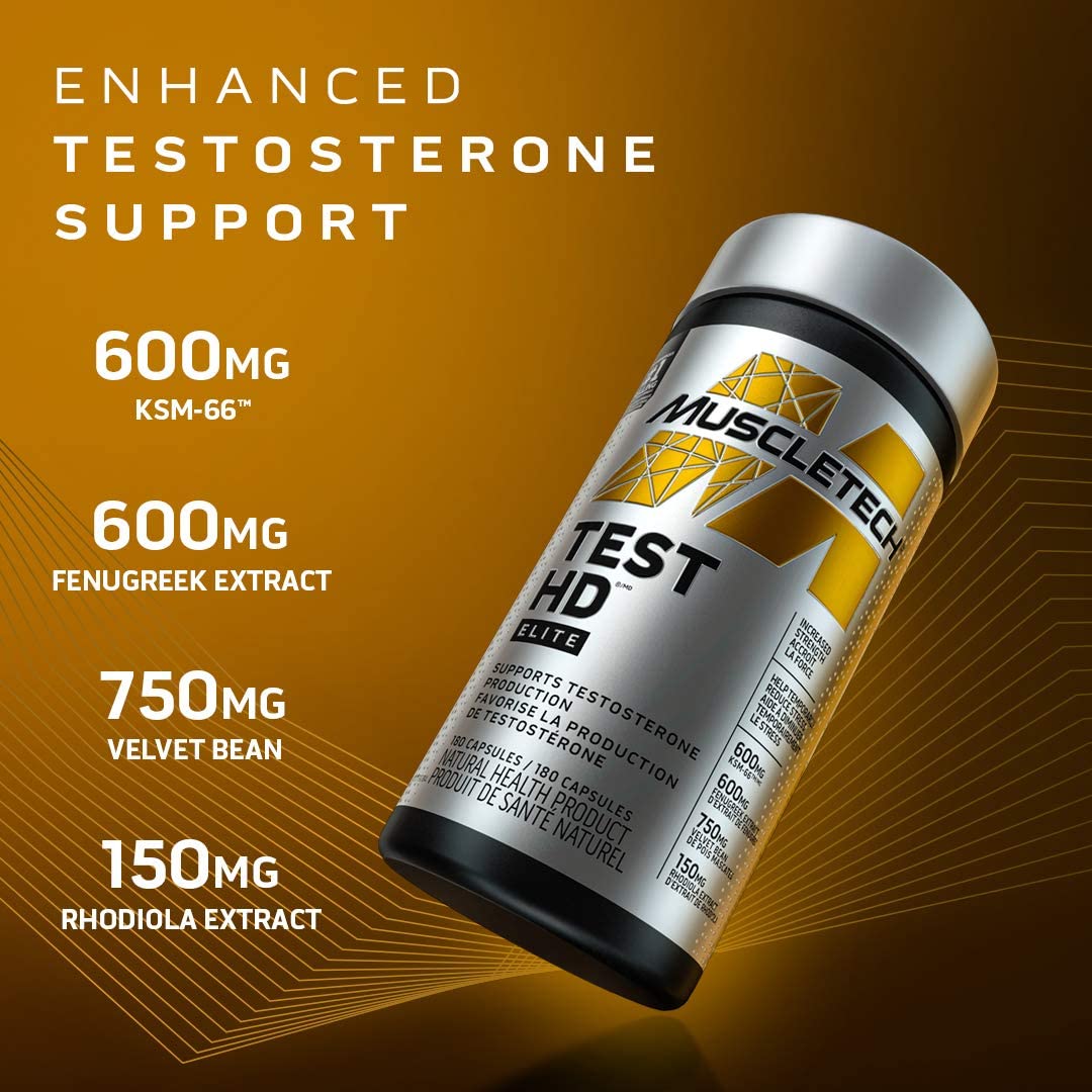 Test HD Elite 180 Capsules