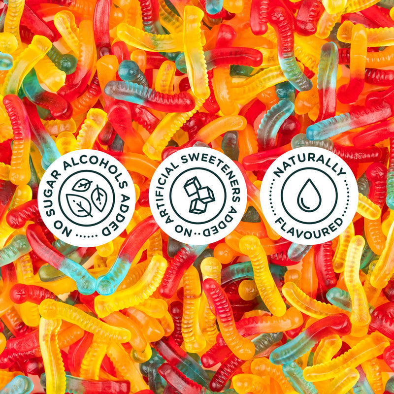 Gummy Worms 12 x 50g 12 / Gummy Worms Candy