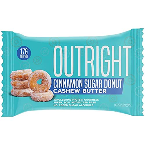 MTS OUTRIGHT PROTEIN BARS CINNAMON DONUT CASHEW BUTTER / 12